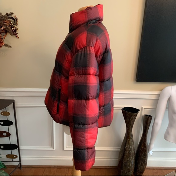 Old Navy Women's Water-Resistant Frost Free Short Puffer | Size L | Red - Picture 7 of 14